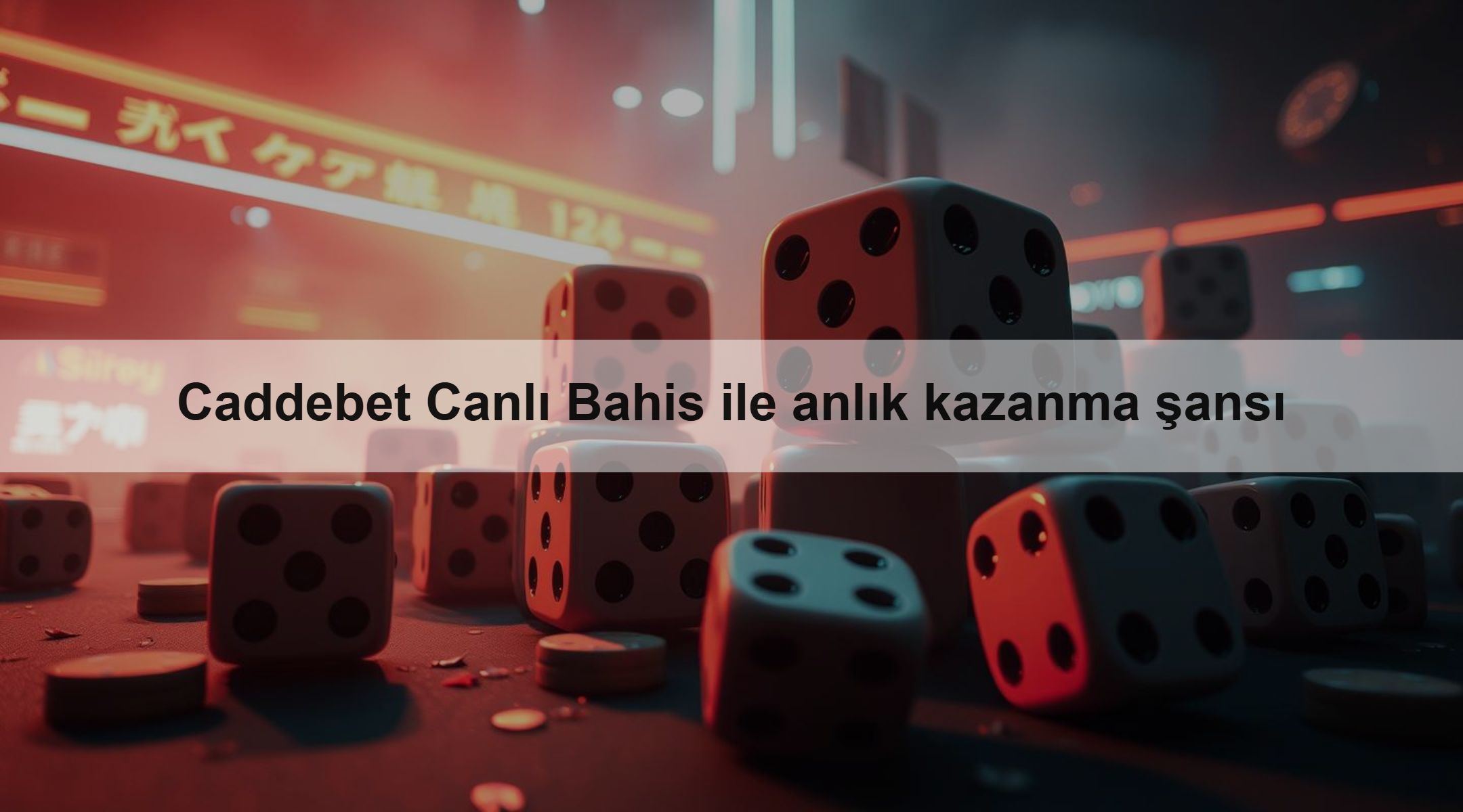 Caddebet Canlı Bahis ile anlık kazanma şansı 1 Caddebet Canlı Bahis ile anlık kazanma şansı