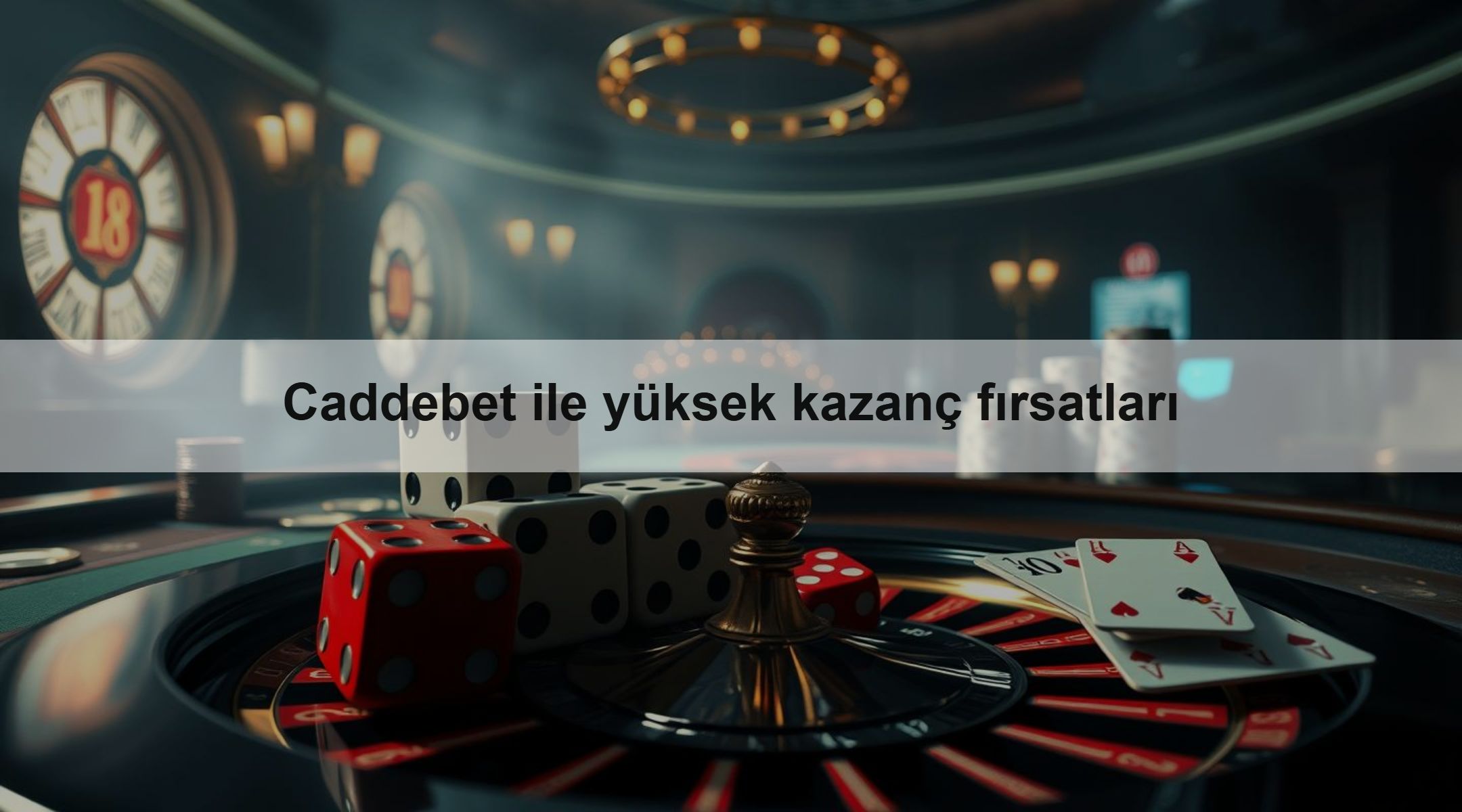 Caddebet ile yüksek kazanç fırsatları 1 Caddebet ile yüksek kazanç fırsatları