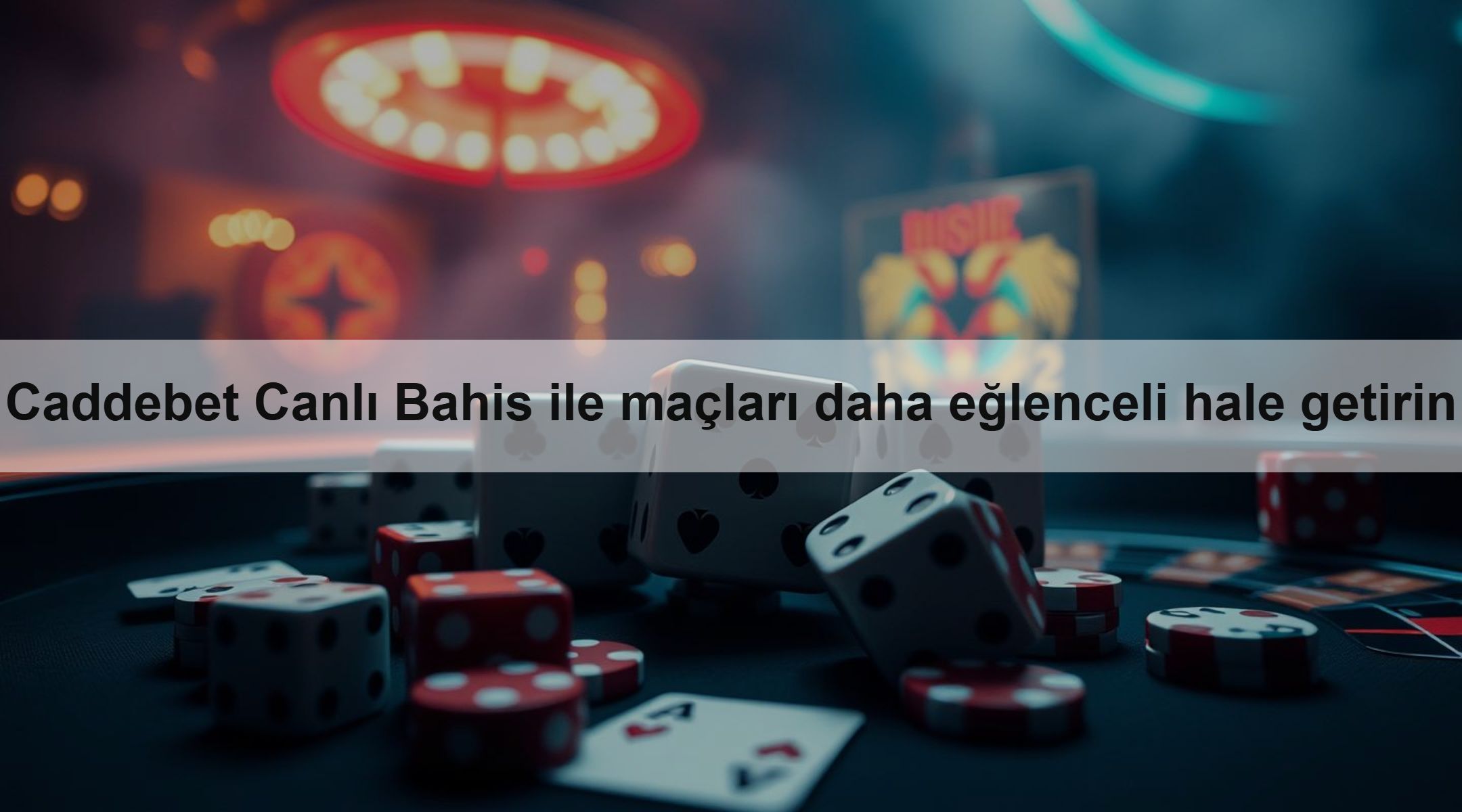Caddebet Canlı Bahis ile maçları daha eğlenceli hale getirin 1 Caddebet Canlı Bahis ile maçları daha eğlenceli hale getirin