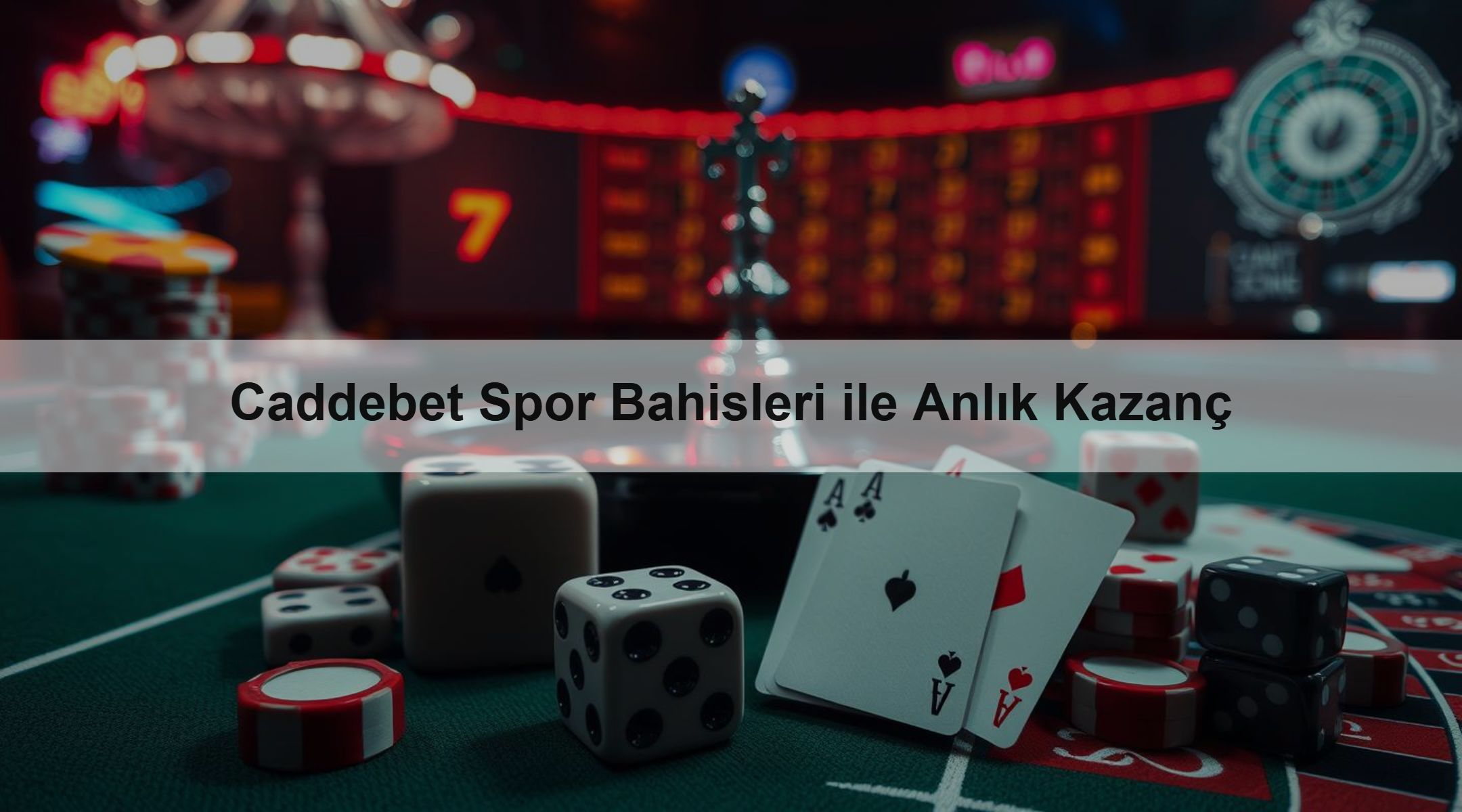 Caddebet Spor Bahisleri ile Anlık Kazanç