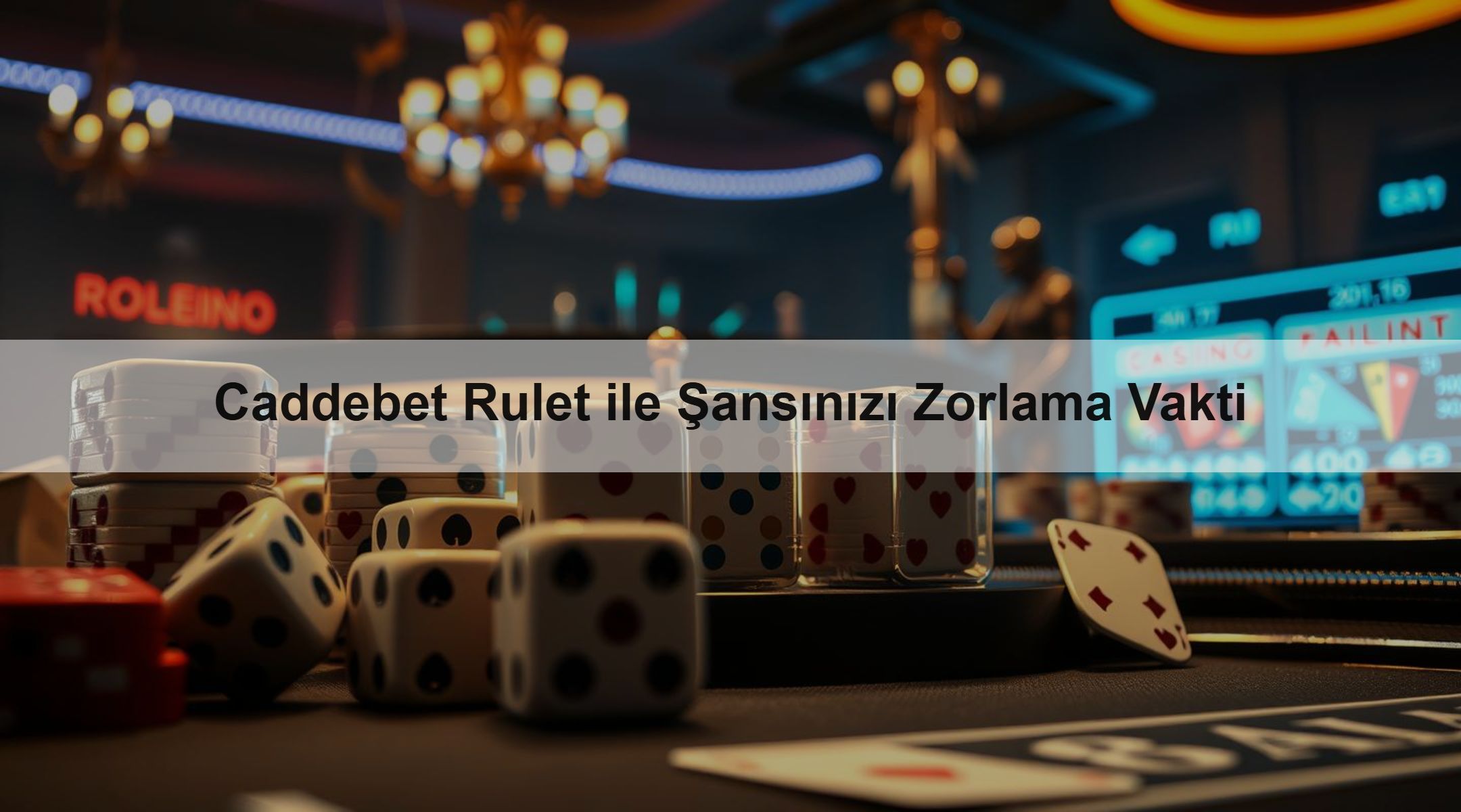 Caddebet Rulet ile Şansınızı Zorlama Vakti