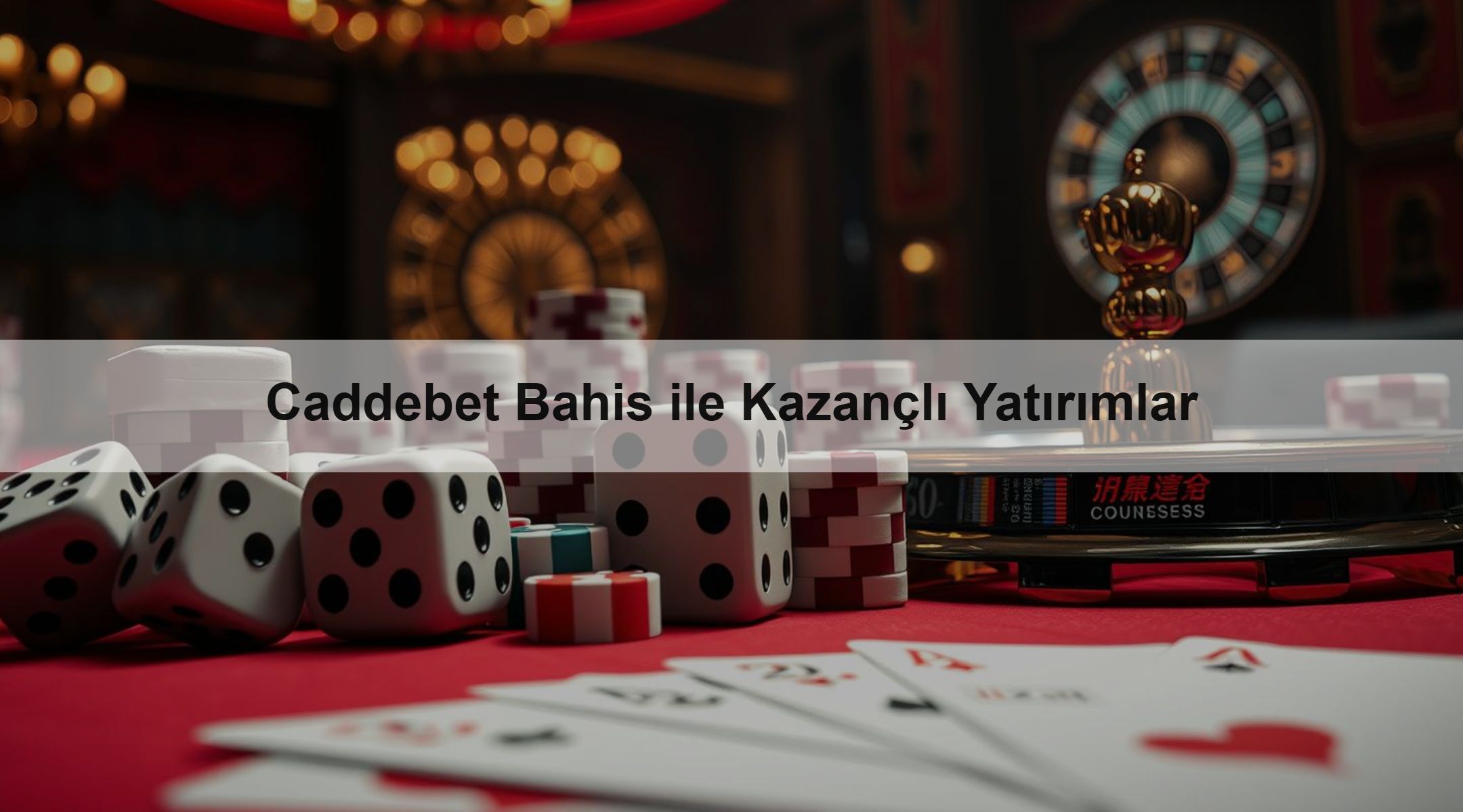 Caddebet Bahis ile Kazançlı Yatırımlar