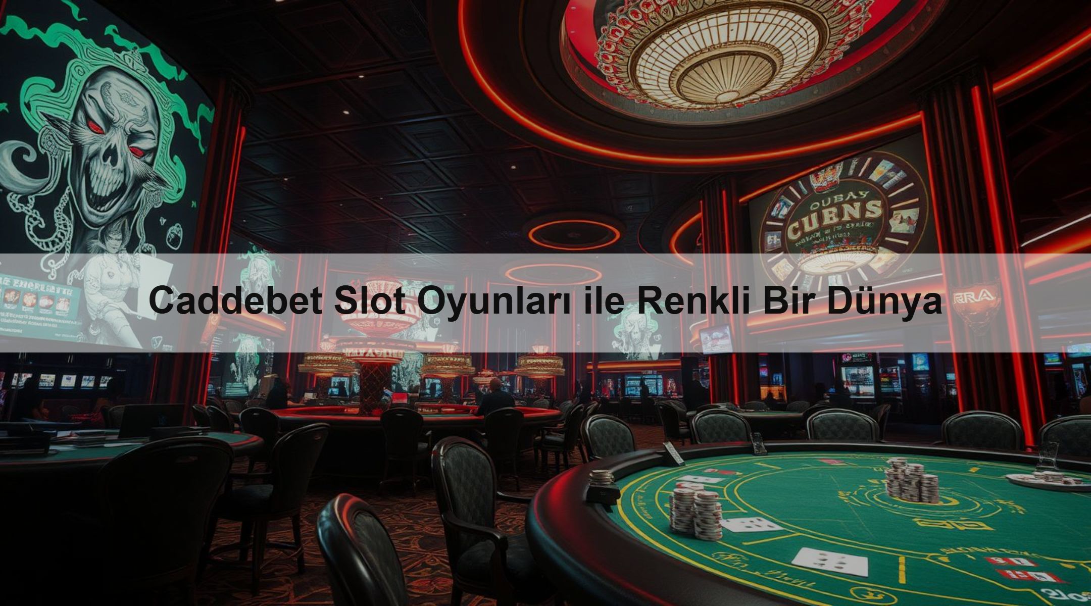 Caddebet Slot Oyunları ile Renkli Bir Dünya