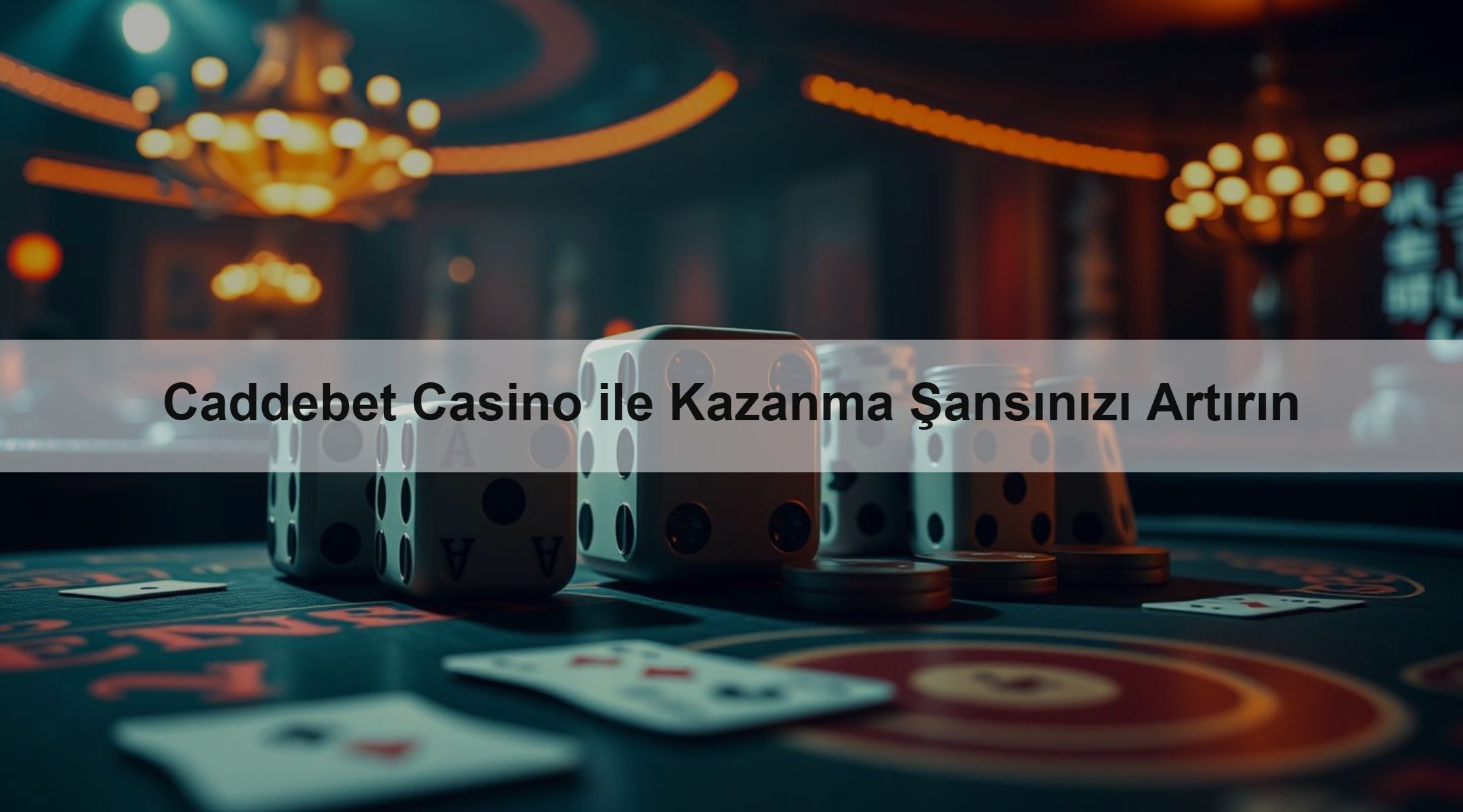 Caddebet Casino ile Kazanma Şansınızı Artırın