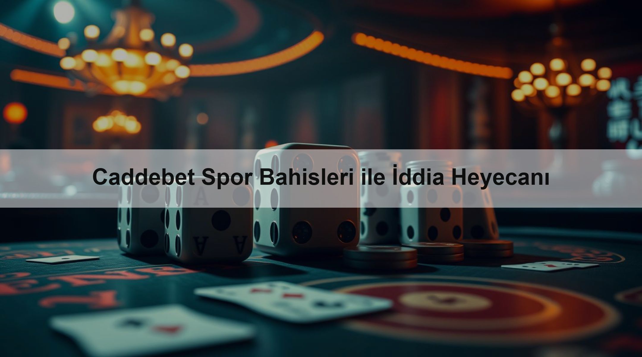 Caddebet Spor Bahisleri ile İddia Heyecanı 1 Caddebet Spor Bahisleri ile İddia Heyecanı