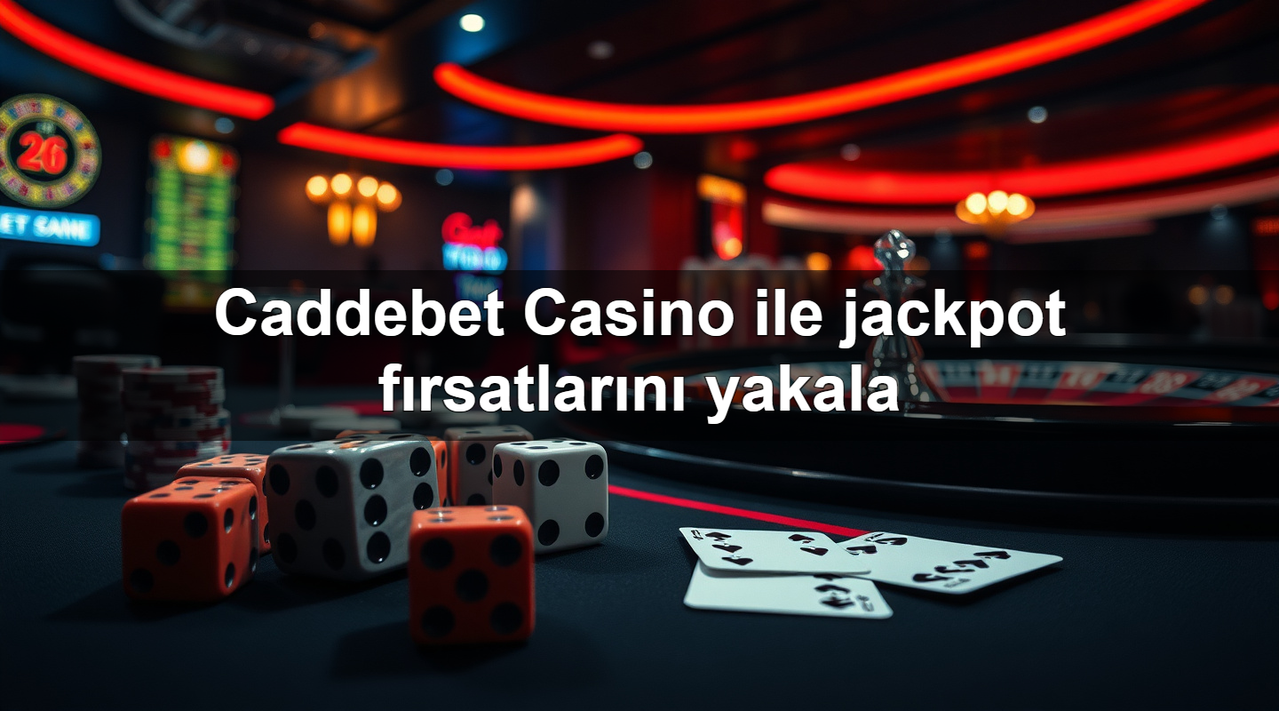 Caddebet Casino ile jackpot fırsatlarını yakala