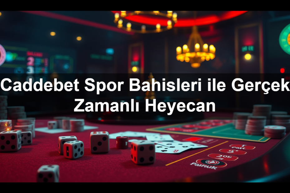 caddebet spor bahisleri ile ger ek zamanl heyecan 1782322181595