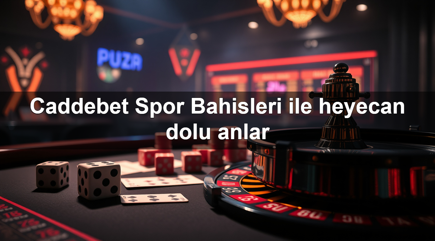 Caddebet Spor Bahisleri ile heyecan dolu anlar